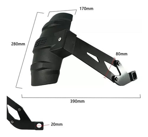 SALPICADERA TRASERA BMW 310GS 310R